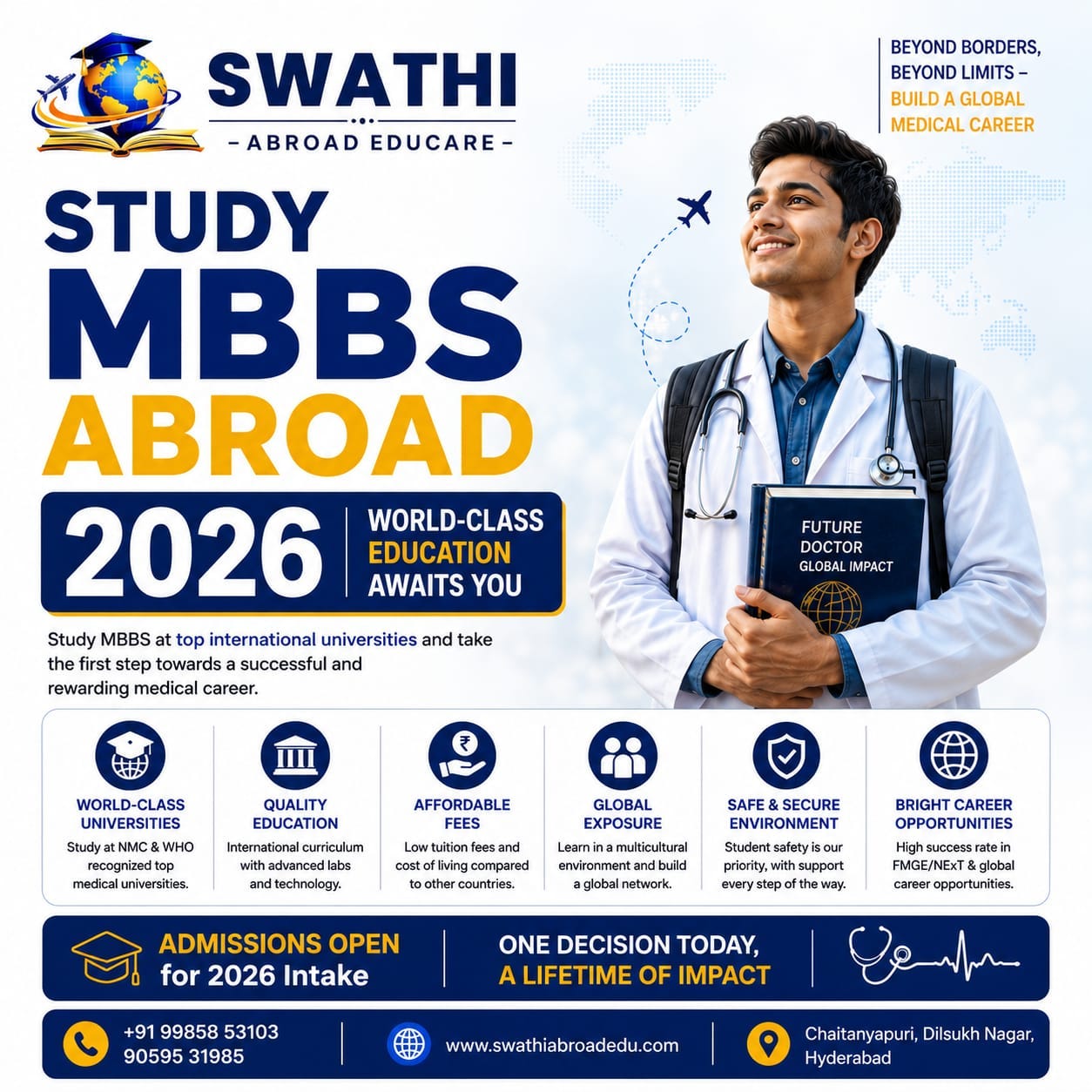 Study MBBS Abroad in 2026 — Your Gateway to a Successful Medical Career