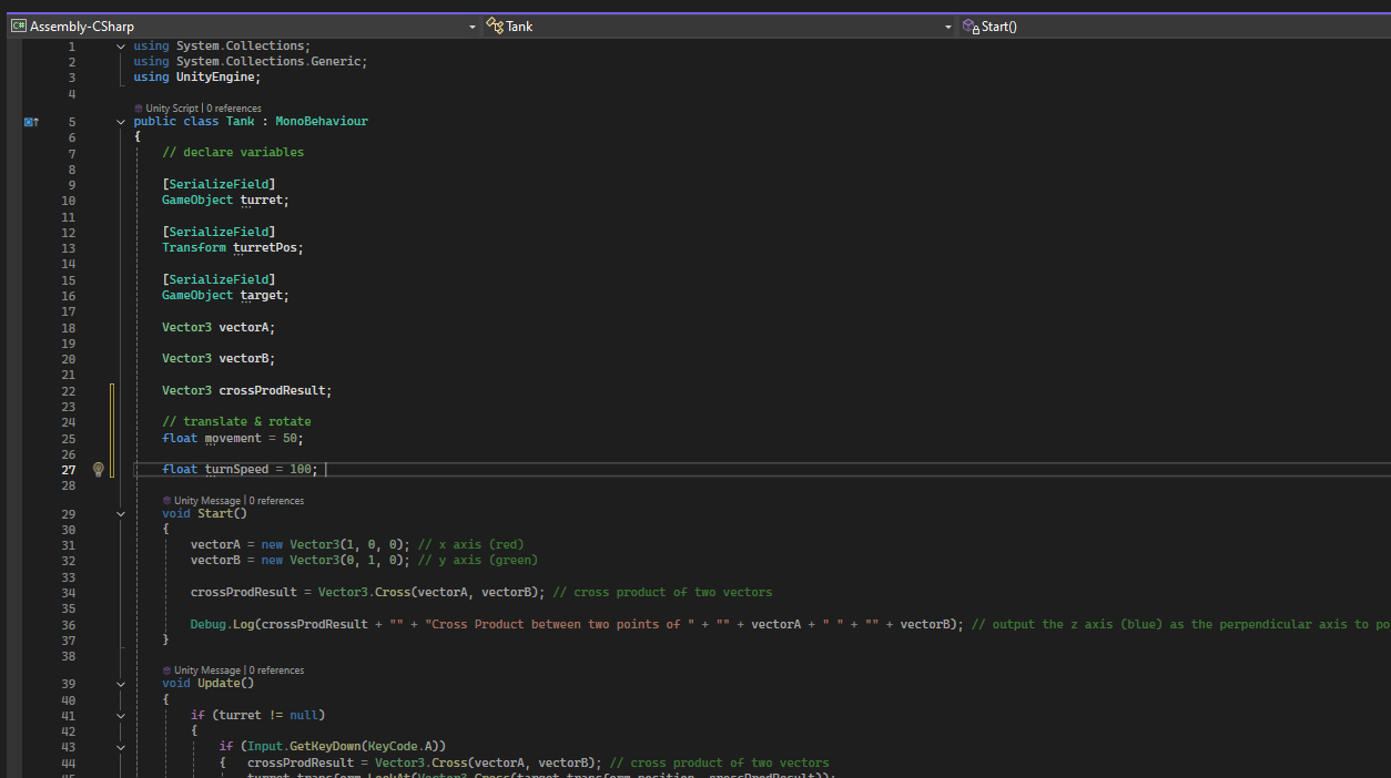 Translate & Rotate — Unity