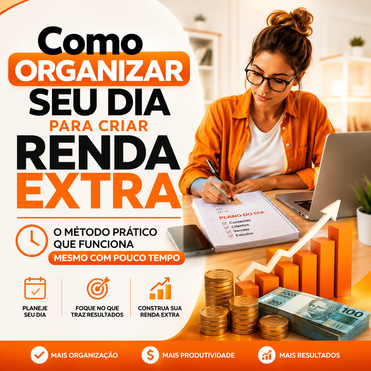 Como Organizar Seu Dia Para Criar Renda Extra