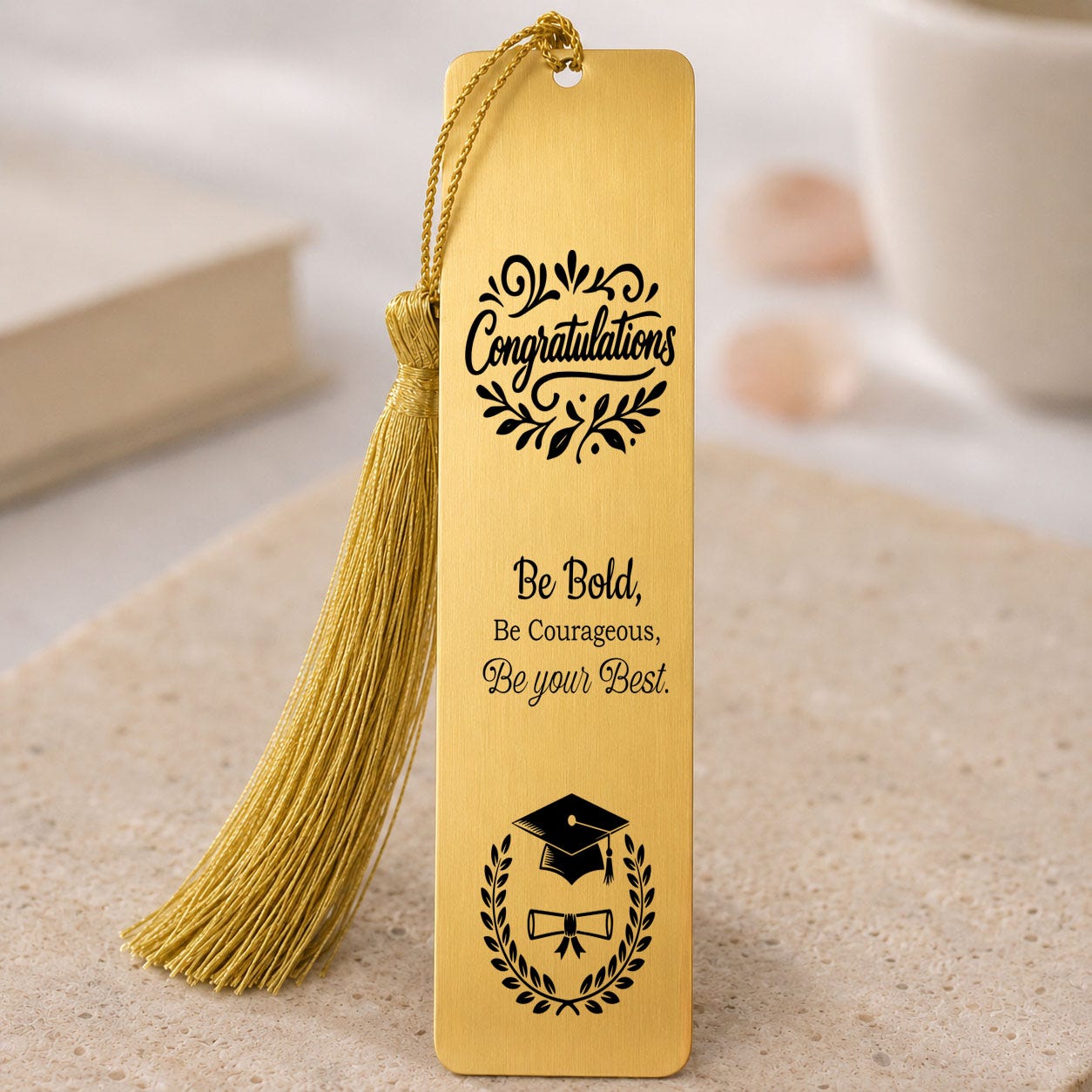 Custom Graduation Gifts 2026: Personalized Bookmarks with Names & Graduation Year