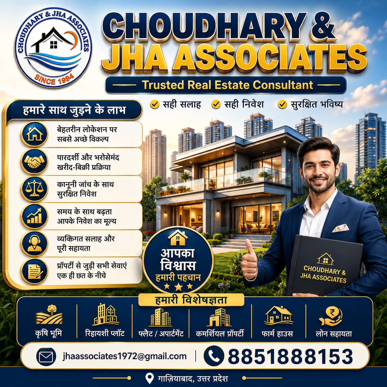 Trustworthy Real Estate Agent in Crossing Republic, Ghaziabad