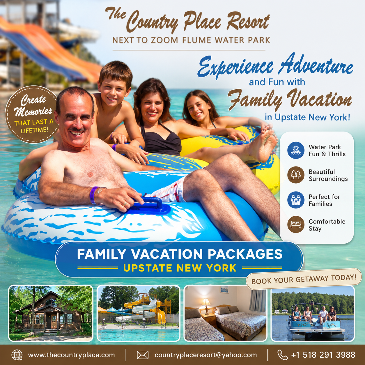 Family Vacation Packages Upstate New York