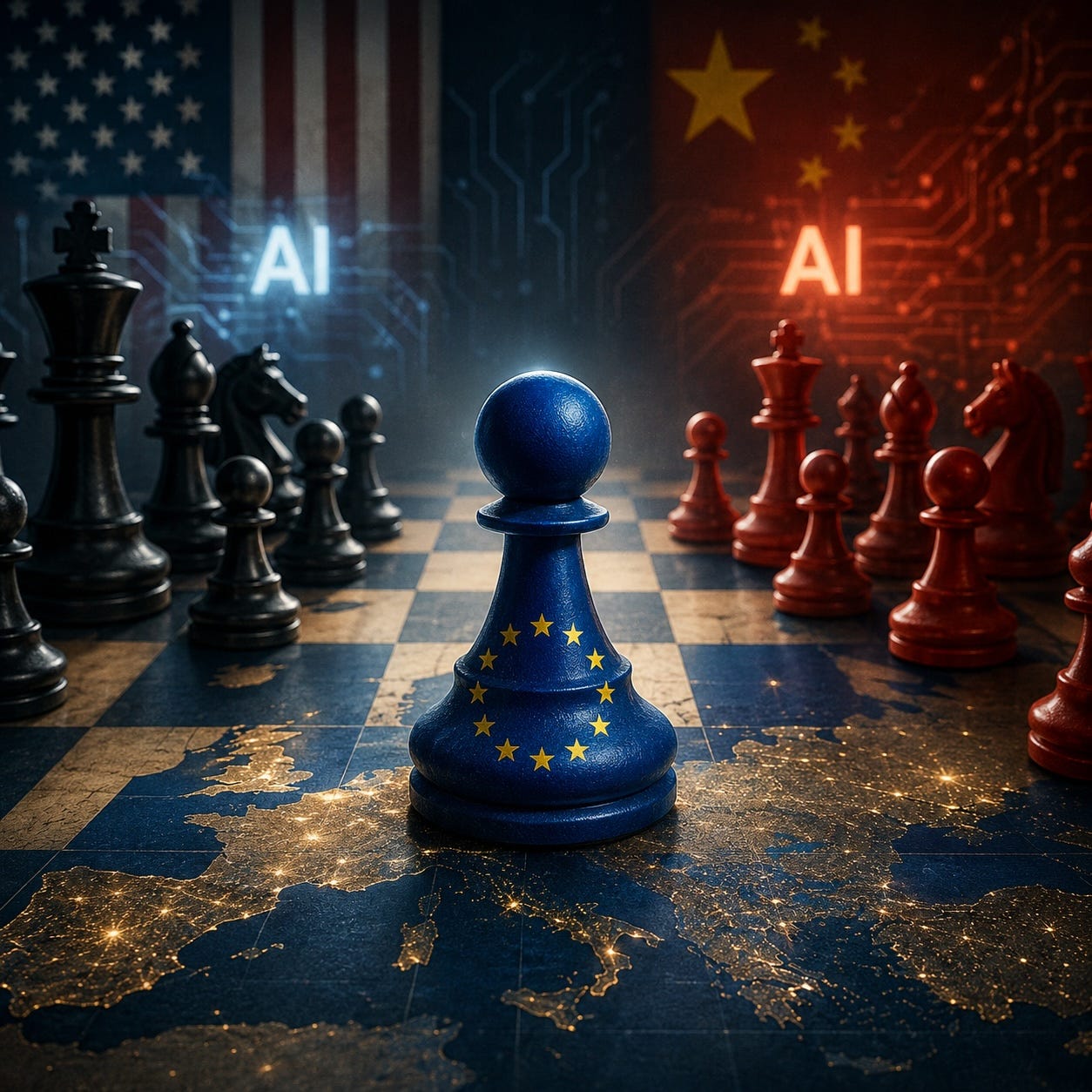 Europe 2031: watching China and America set the rules of the AI game is not an option