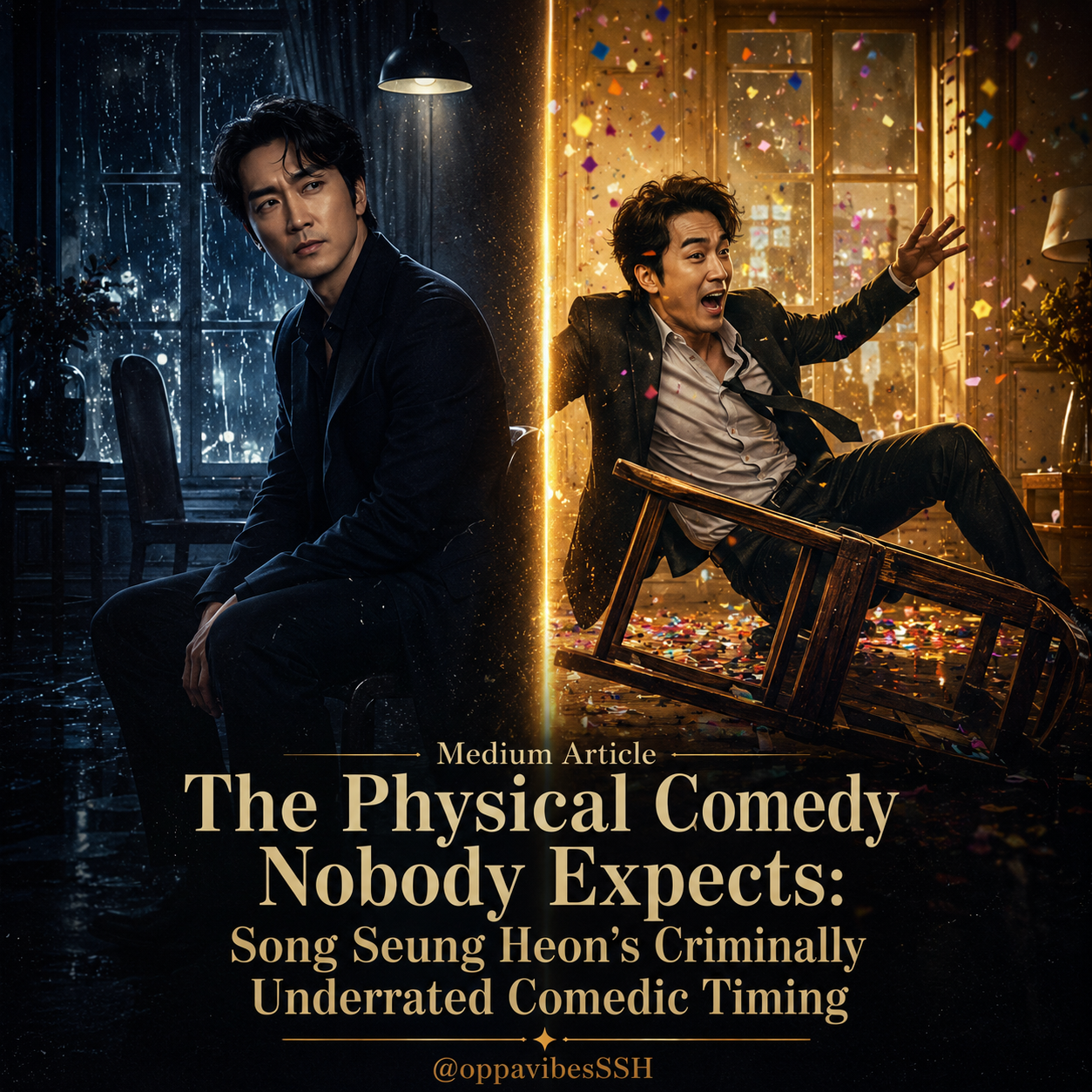 The Physical Comedy Nobody Expects: Song Seung Heon’s Criminally Underrated Comedic Timing