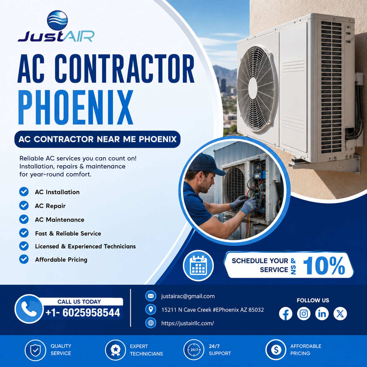 Choosing An AC Contractor In 85032 For Long-Term Cooling Performance
