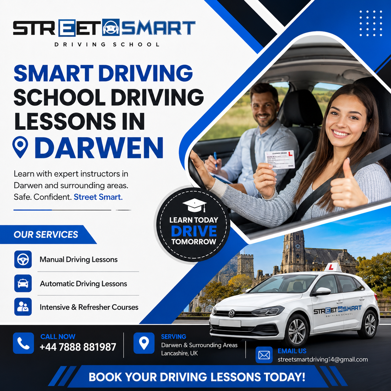 Driving Lessons in Darwen: How Modern Driver Training Builds Safer and More Confident Drivers