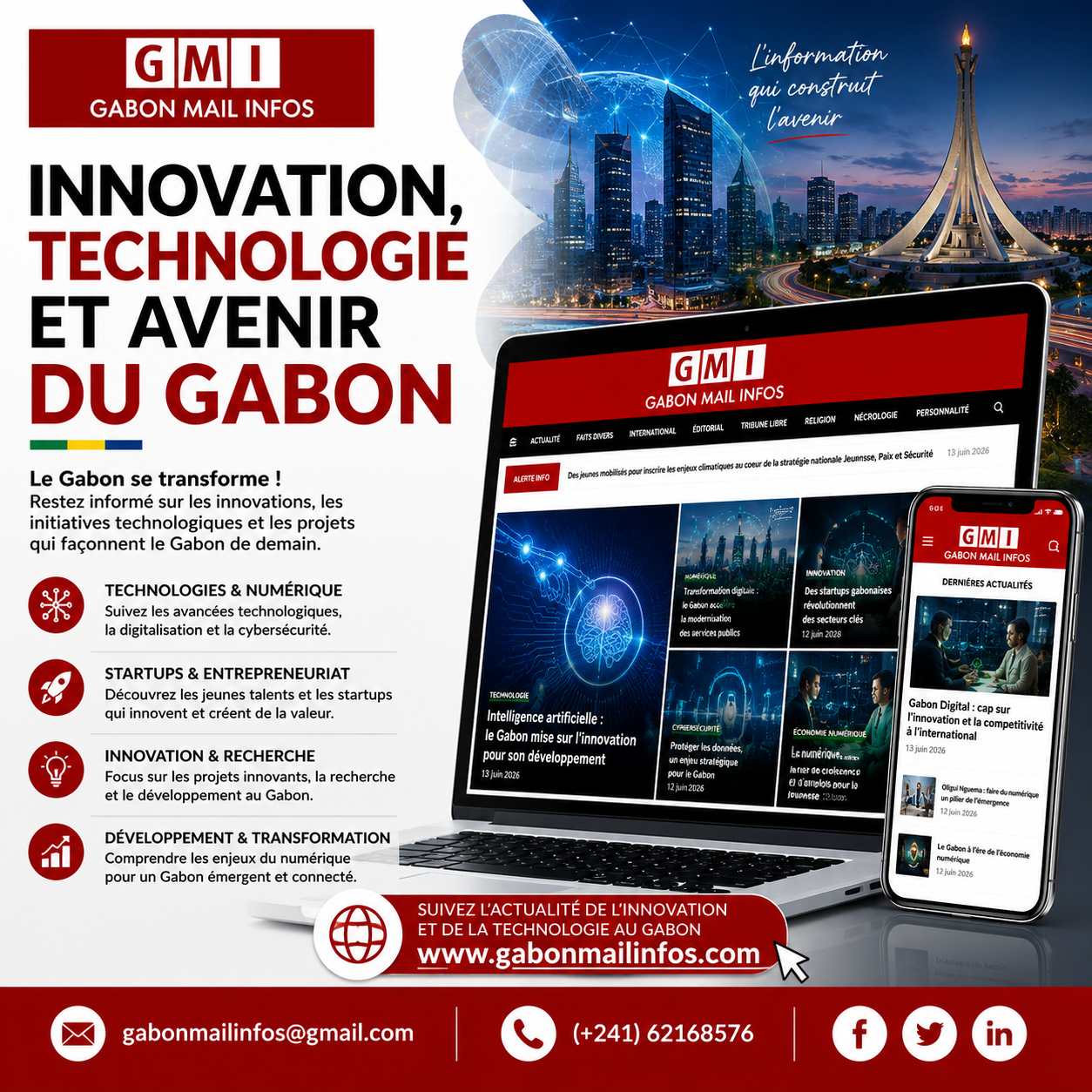 Innovation, technologie et avenir du Gabon