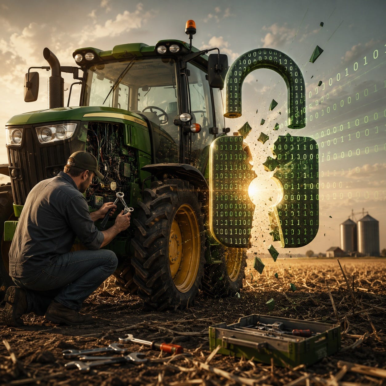 The FTC just reminded John Deere what ownership means: when you buy a machine, you should be able…