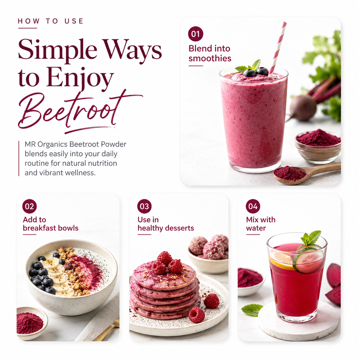 organics beetroot powder Beetroot Powder: The Natural Superfood for Energy, Stamina, and Everyday…