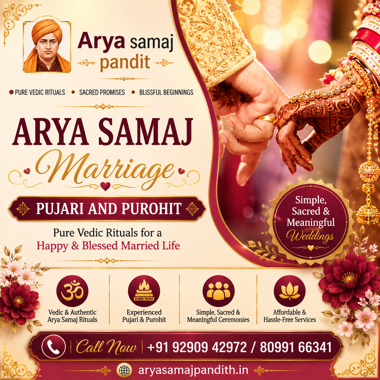 Begin Your Sacred Journey with Arya Samaj Pandith