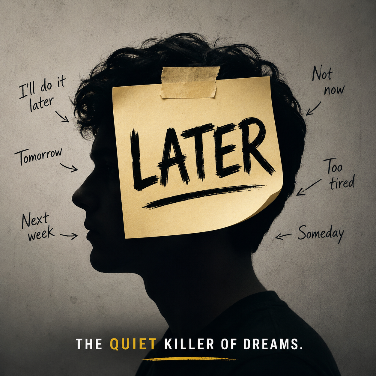 Title :
The Boy Who Kept Saying “Later”
He didn’t notice when it started.