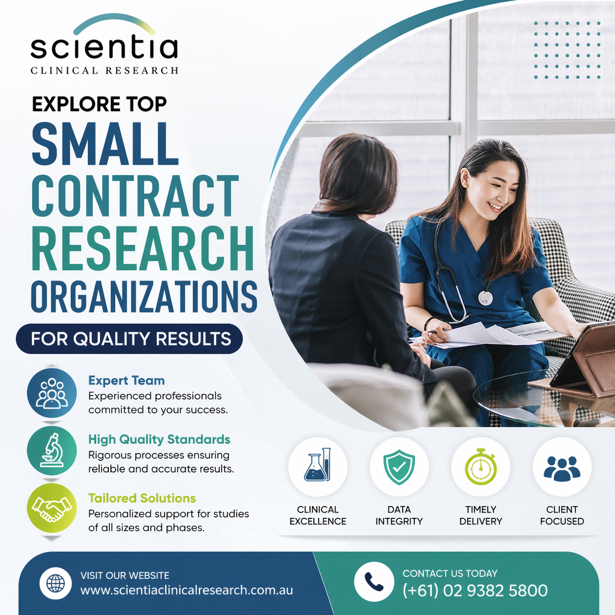 Explore Top Small Contract Research Organizations for Quality Results