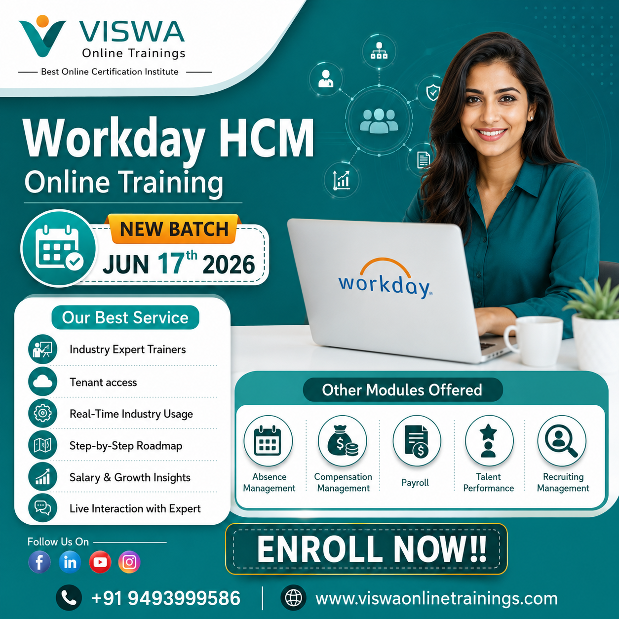 🚀 Kickstart Your Career with Workday HCM! 🚀