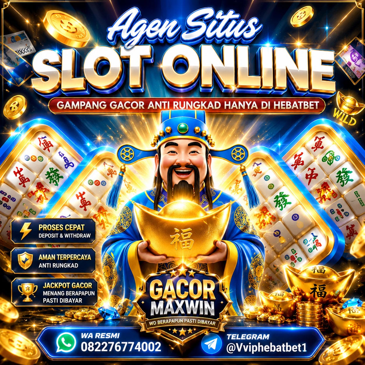 AGEN SLOT GACOR TERPERCAYA NO 1 DI INDONESIA VVIPHEBATBET