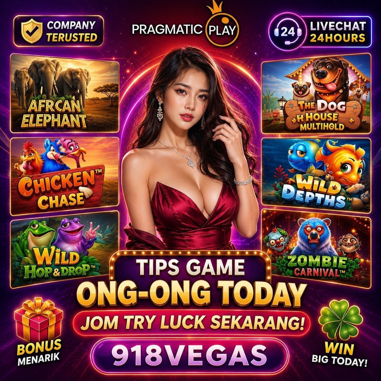 918VEGAS Explore Hundreds of Popular Slot Games, A Trusted Platform for Slot Enthusiasts.