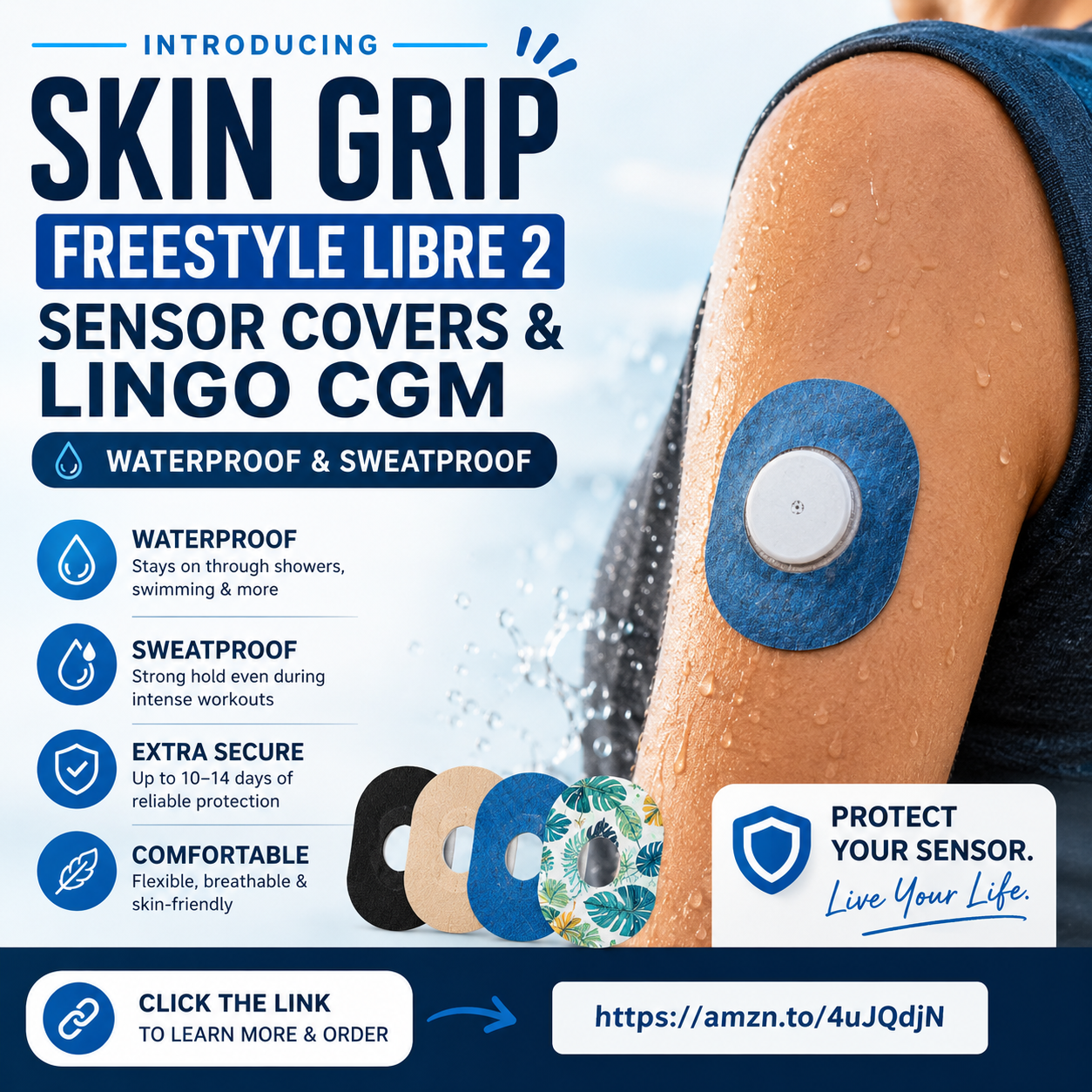 Freestyle Libre 2 Falling Off? Here’s the Waterproof Fix Many CGM Users Use