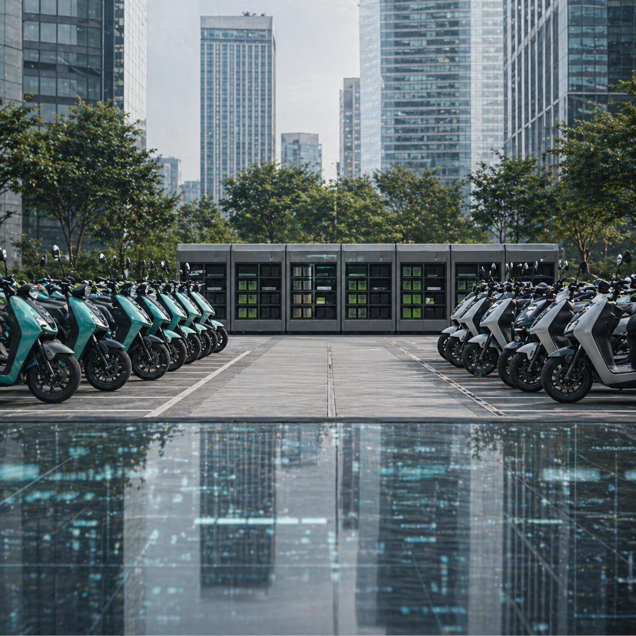 Battery Swapping Ecosystem: When Competitors Start Sharing the Same Infrastructure