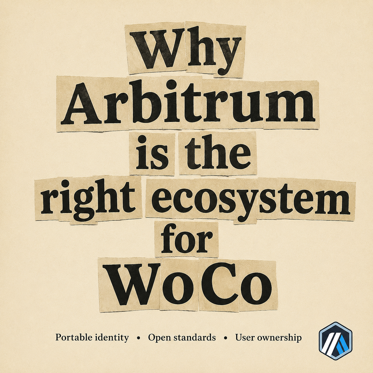 Why WoCo is building on Arbitrum’s programmable economy