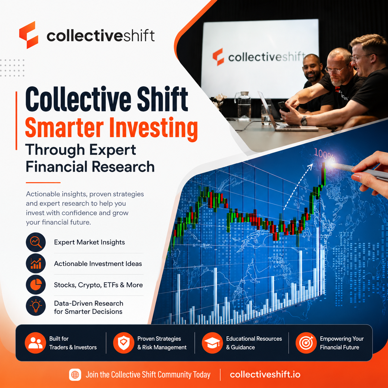 Collective Shift: Expert Insights for Stocks, Crypto & ETFs