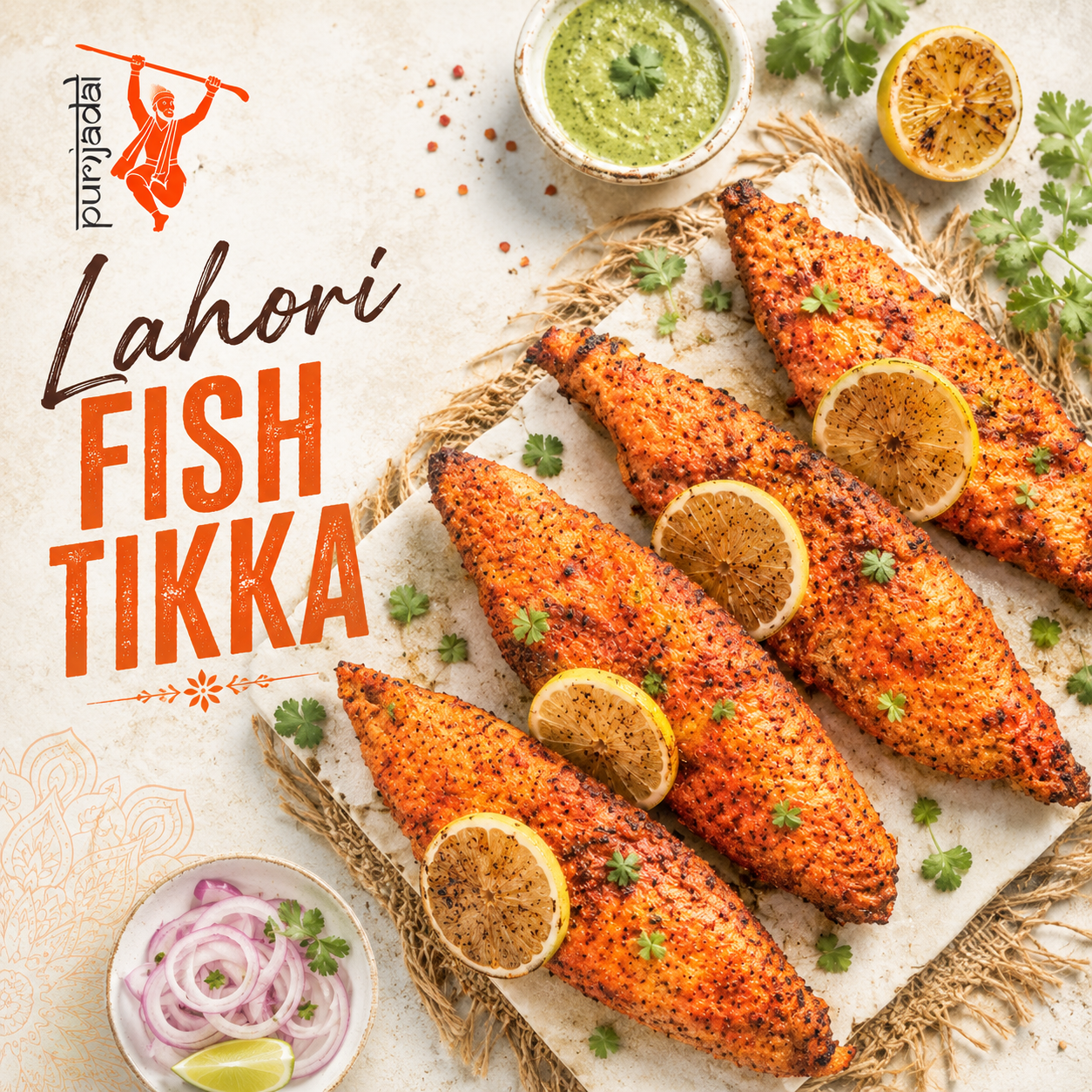 Authentic Lahori Fish Tikka — A Taste of Tradition at Punjaabi