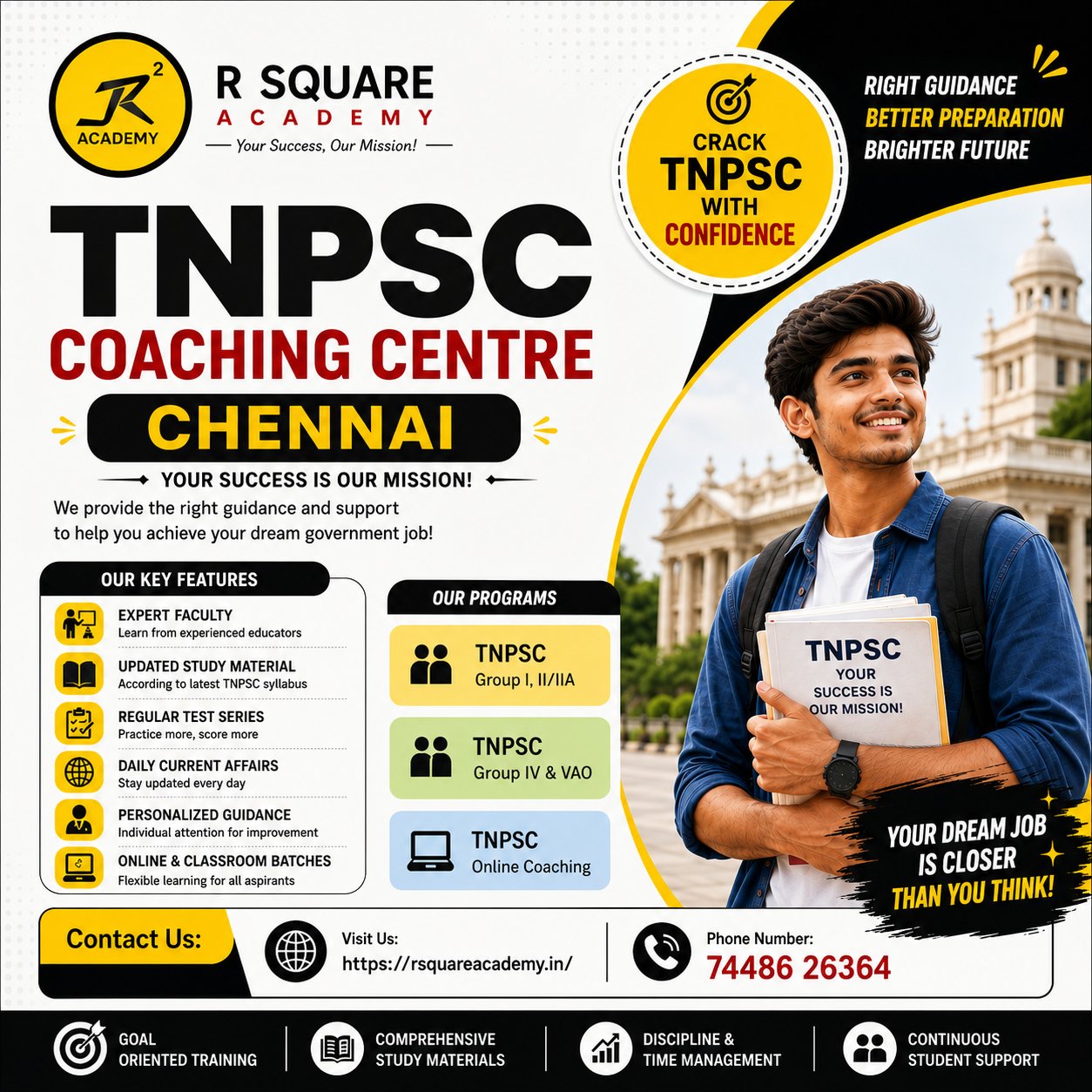 Boost Your TNPSC Preparation with a Reliable TNPSC Coaching Centre Chennai