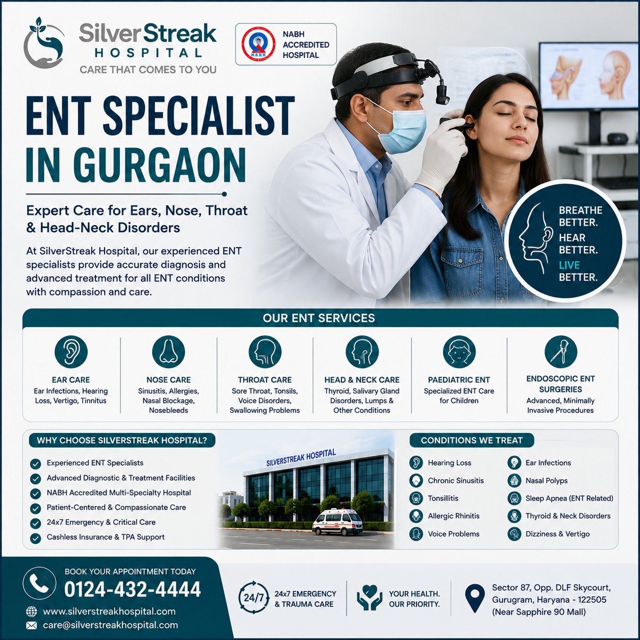 Best ENT hospital in india