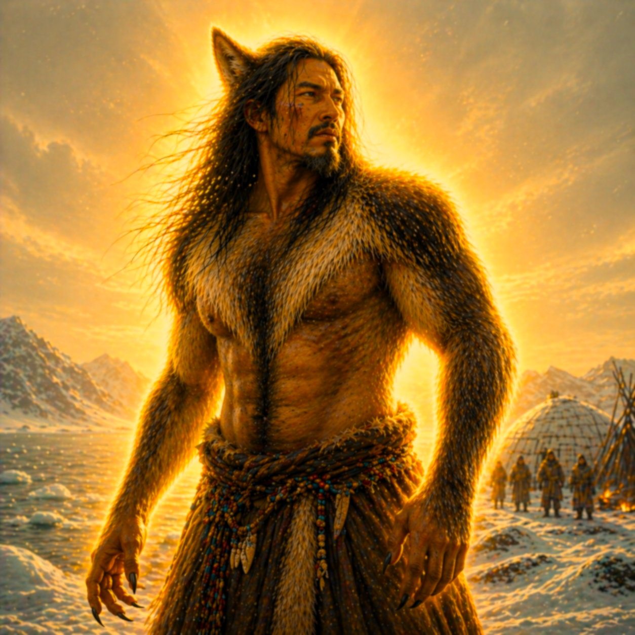 Amaguq: The Shape-Shifting Wolf of the Arctic