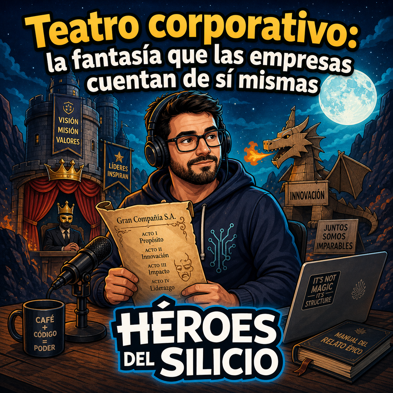 Teatro corporativo: la fantasía que las empresas cuentan de sí mismas