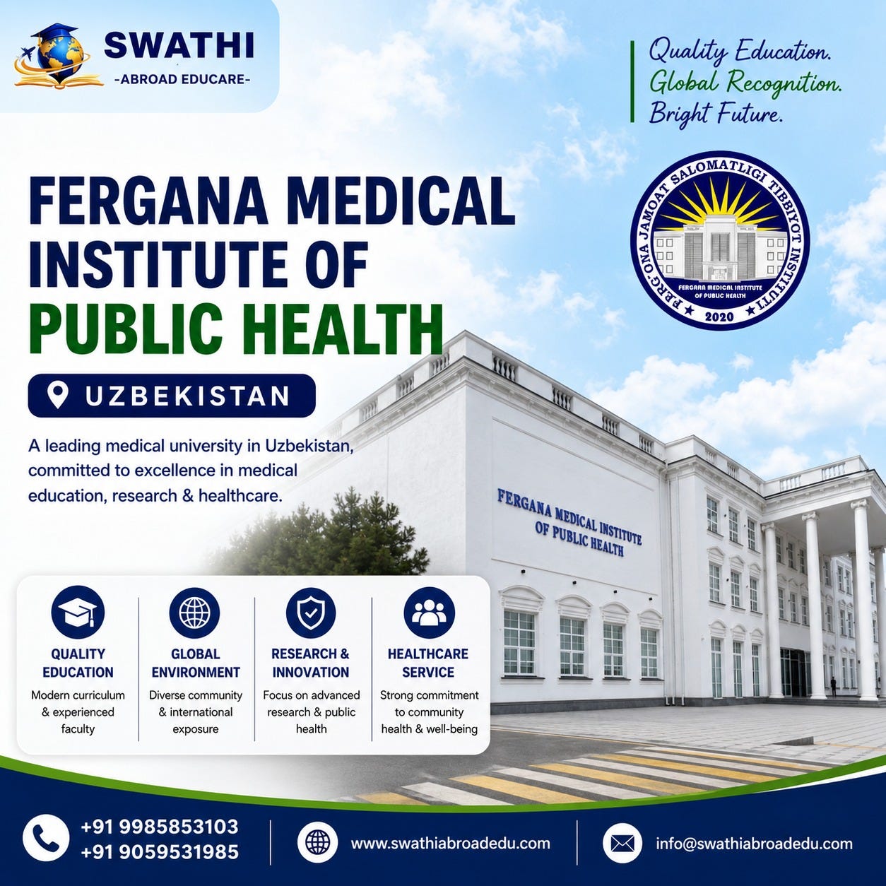 Fergana Medical Institute of Public Health, Uzbekistan — A Gateway to Quality MBBS Abroad Education…