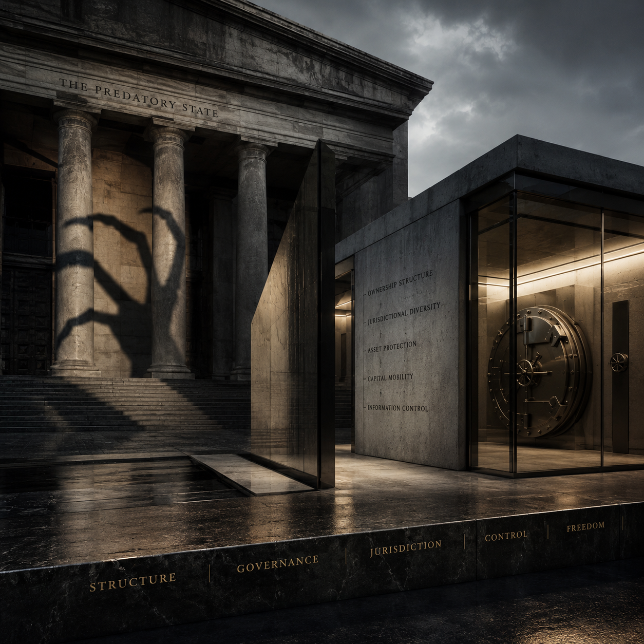 The Architecture Of Capital Survival: Neutralizing The Predatory State