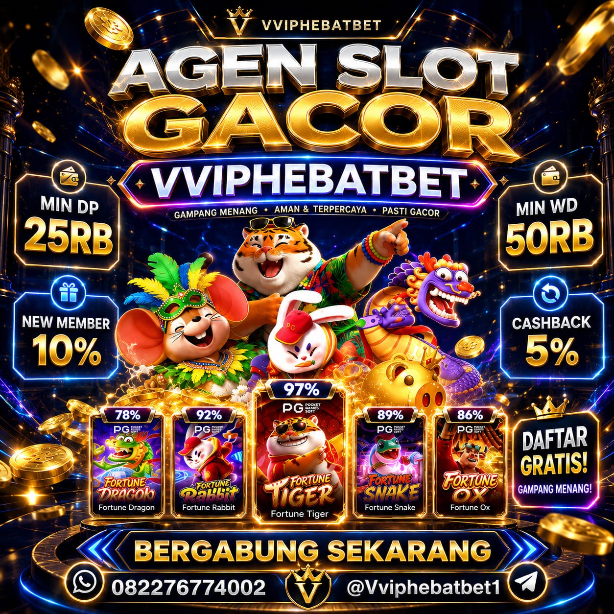 AGEN SLOT GACOR NO.1 SEASIA || VVIPHEBATBET