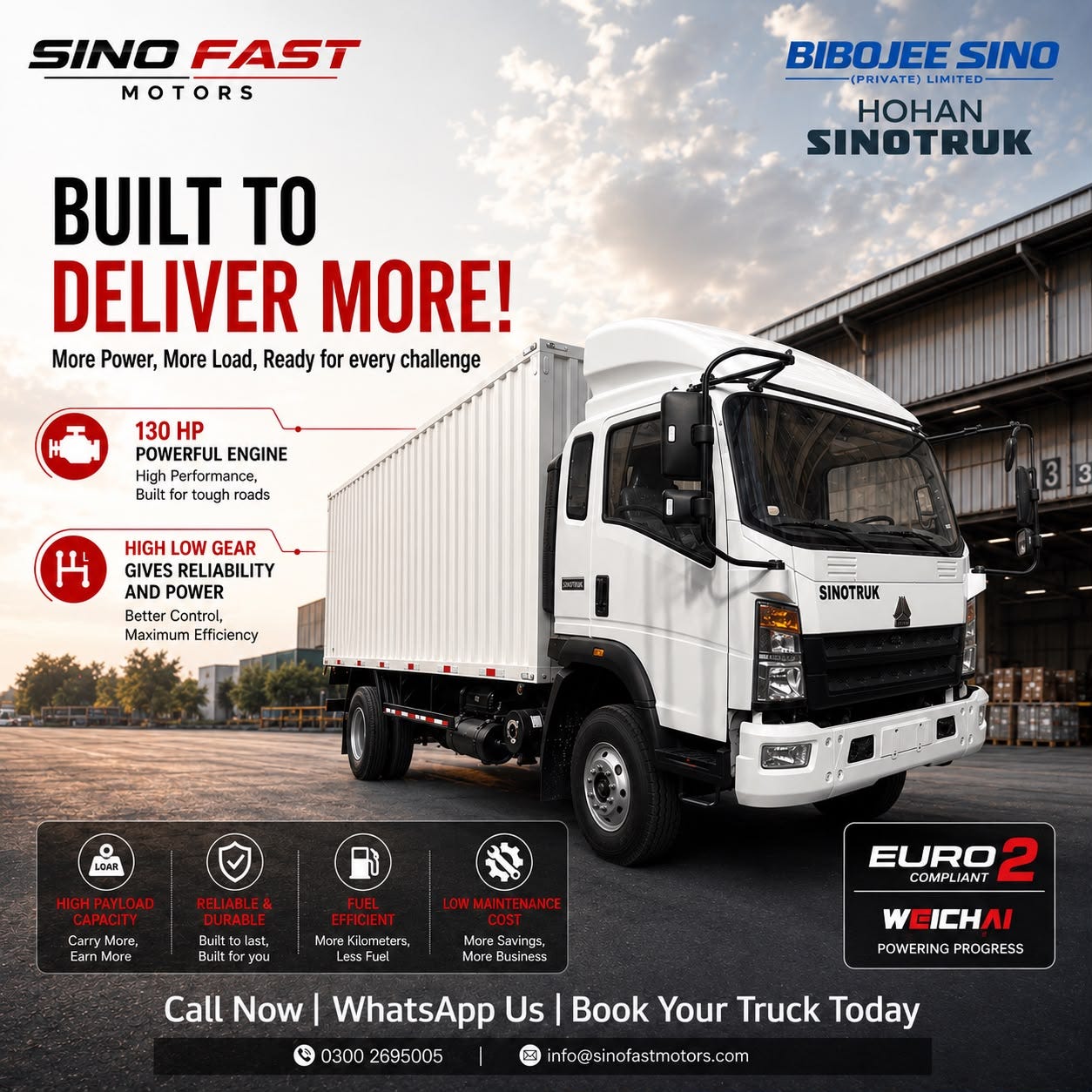 Introducing Sino Fast Motors: Your Trusted Destination for Sinotruk Pakistan & Sino Hohan Trucks
