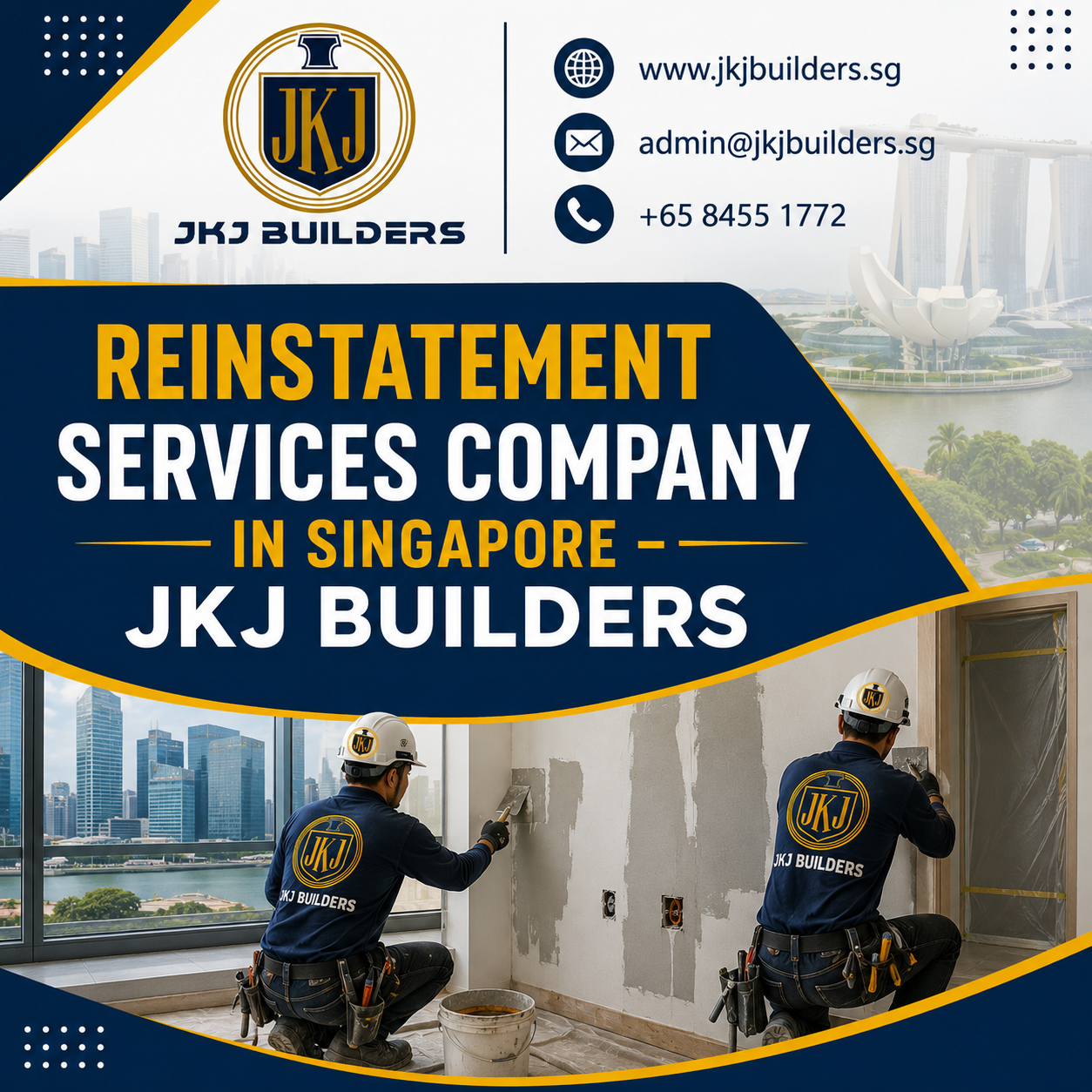 Reinstatement Services Company in Singapore — JKJ Builders