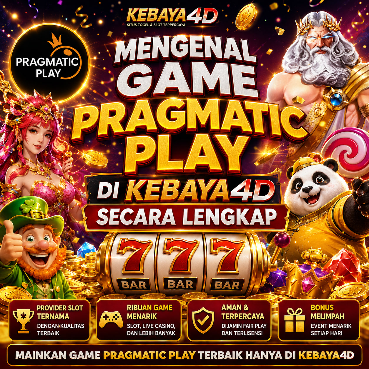 Mengenal Game Pragmatic Play di Kebaya4D Secara Lengkap