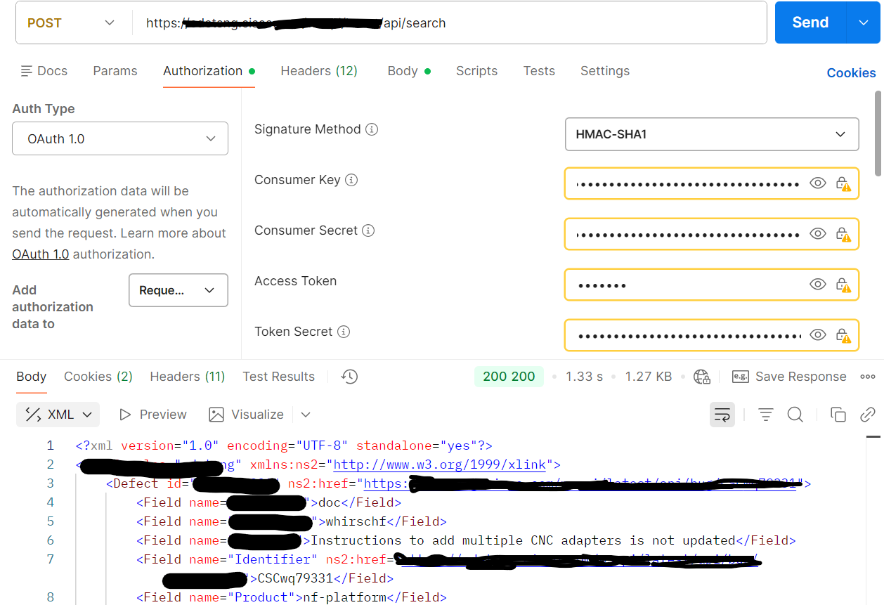 Oauth1.0 Authentication in mule 4