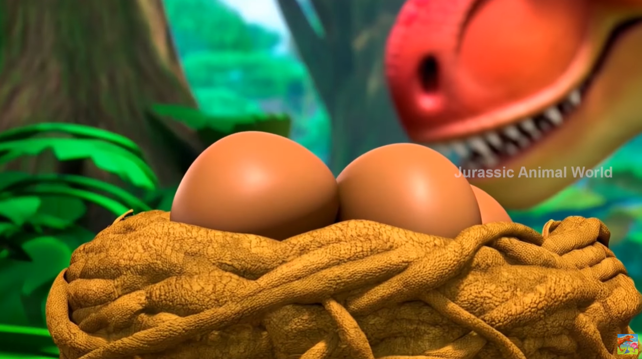 Godzilla vs Evil T-Rex! Epic Fight for Survival and Egg Rescue in Jurassic Land