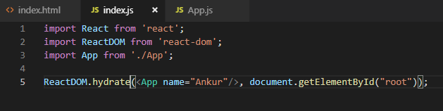 A Quick Overview on React DOM Render and Hydrate. | by Ankur Kumar (https://kumarankur.in/) | Medium A Quick Overview on React DOM Render and Hydrate. | by Ankur Kumar (https://kumarankur.in/) | Medium