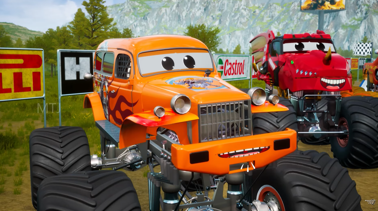 Epic Monster Truck Jam Race — El Toro Loco & Grave Digger 🏁 | Insane Stunts, Jumps & Crashes
