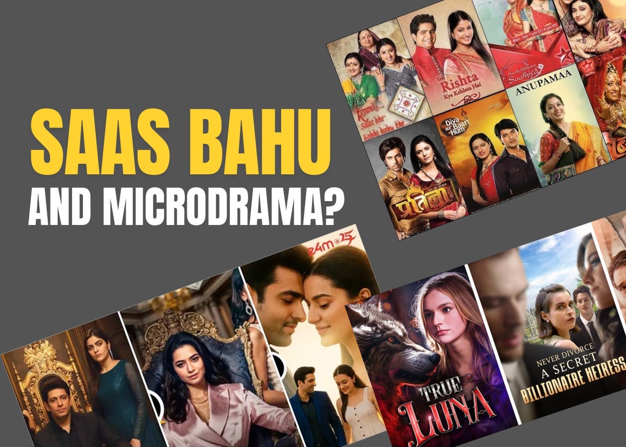 Saas-bahu and microdramas have more in common than you think!