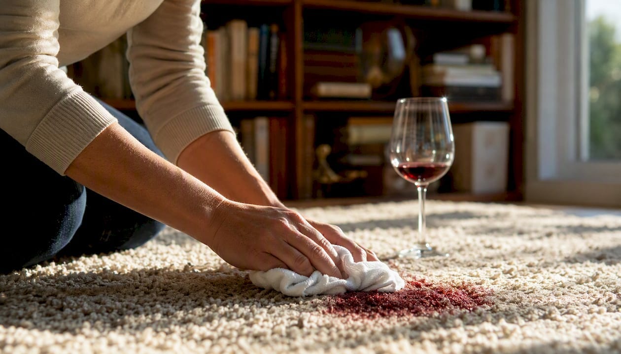 Clean Red Wine from Carpet: A Step-by-Step Guide