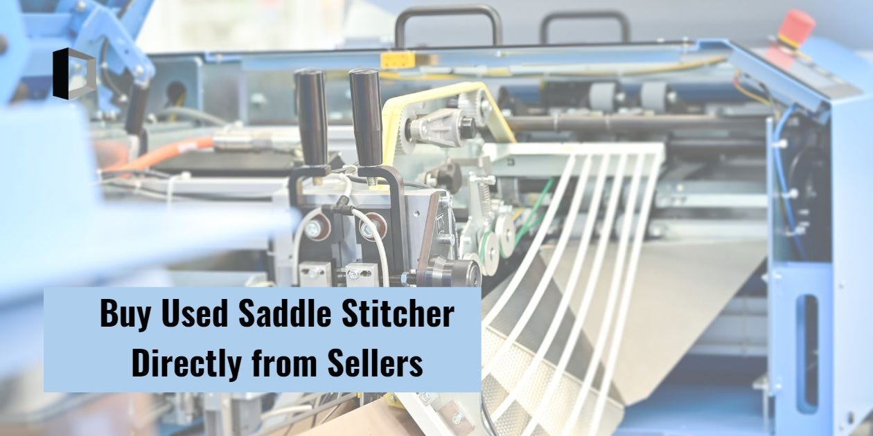 Buy Used Saddle Stitchers Directly from Sellers Worldwide