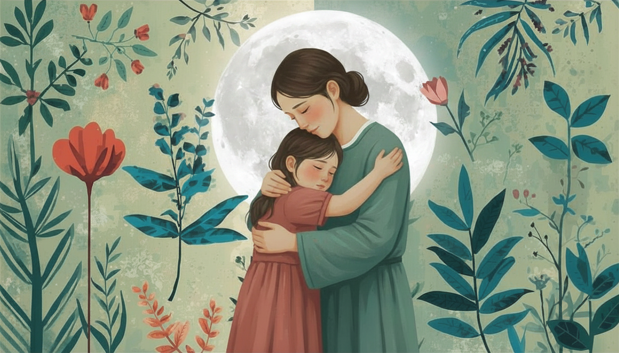 My Young Self by Author via Canva AI