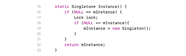 Singleton and Double Checked Locking 