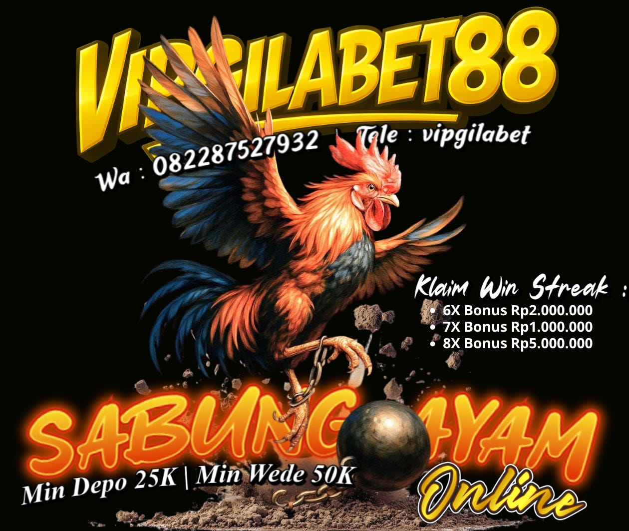 DAFTAR SABUNG AYAM ONLINE | AGEN VIPGILABET88
yukk gabung bersama Agen Vipgilabet88
daftar sabung…