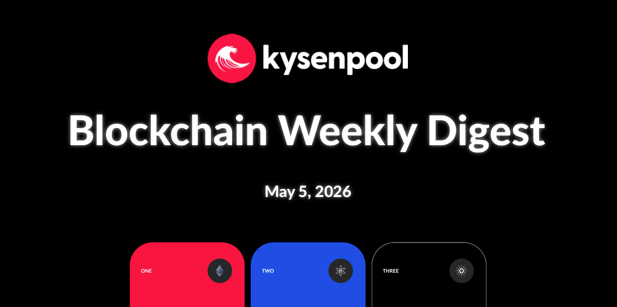 For more chain info, visit https://kysenpool.io