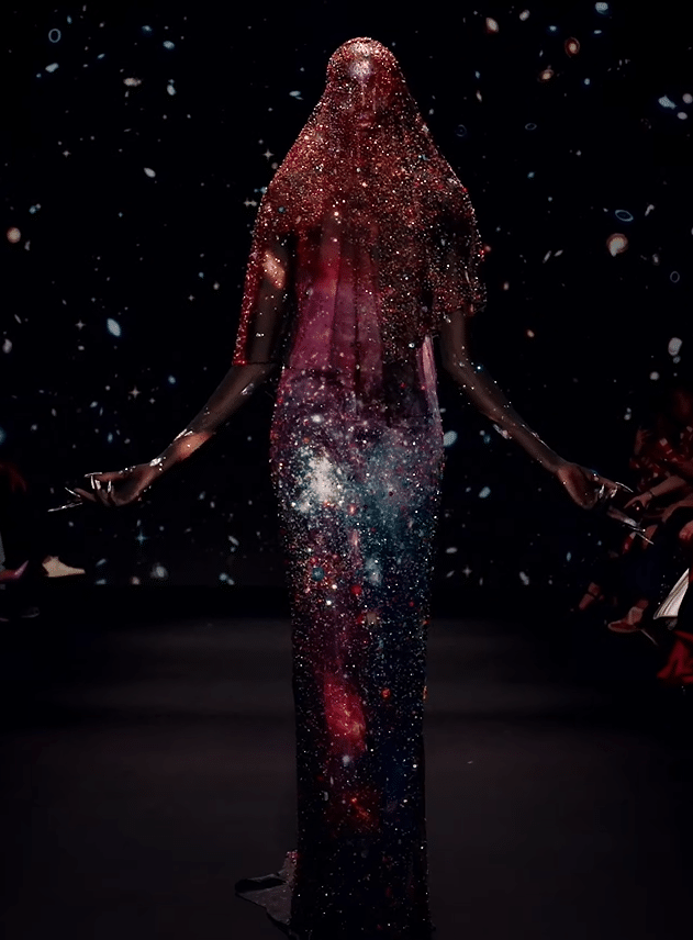 soul dress fashion show The Soul Dress. Meet the amazing Starry Soul Dress, the final look of Robertwun's (@robertwun) FW24 Couture Collection! This beautiful dress is covered with 97,000 sparkling @swarovski crystals, carefully sewn by talented