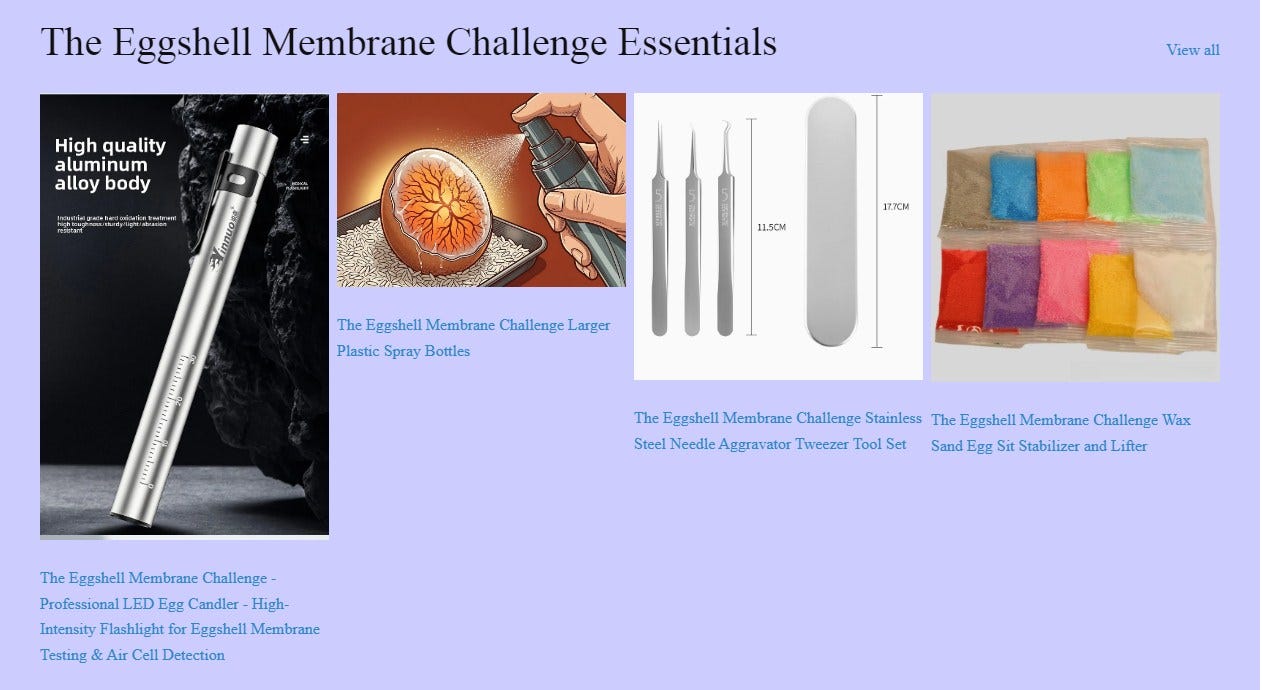 Eggshell Membrane Challenge Guide: Egg White Protein, Egg Membrane and Egg Shell Uses