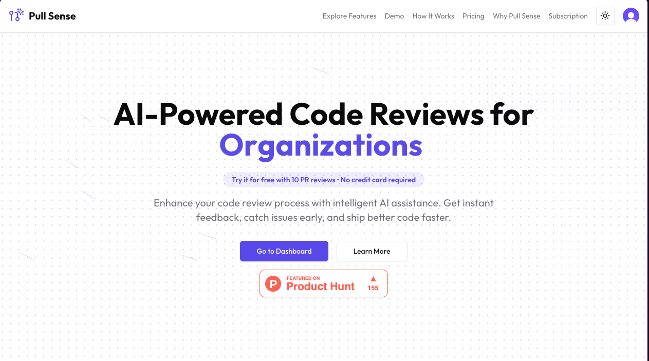 Supercharge Your Code Reviews with Pull Sense 🚀