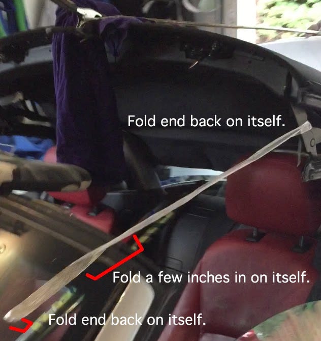 Bmw z4 convertible top hydraulic fluid refill discount