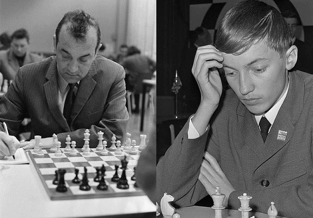 Alexander Alekhine plays blindfold chess against 64 German